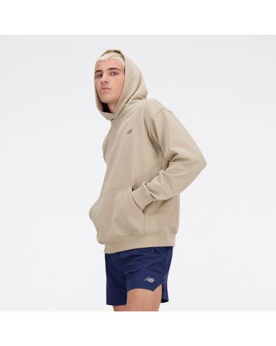 New Balance Athletics French Terry Hoodie - Natural
