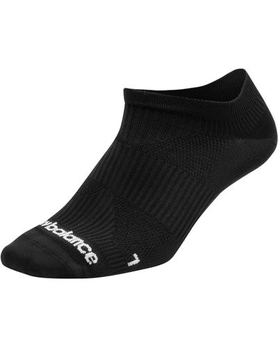 New Balance Run Flat Knit No Show Sock 1 Pair - Black