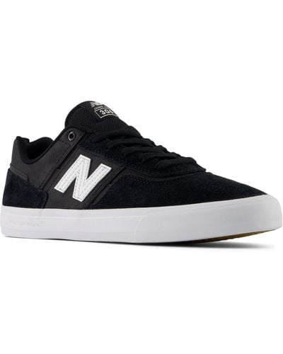 New Balance Nb Numeric Jamie Foy 306 In Black/white Suede/mesh