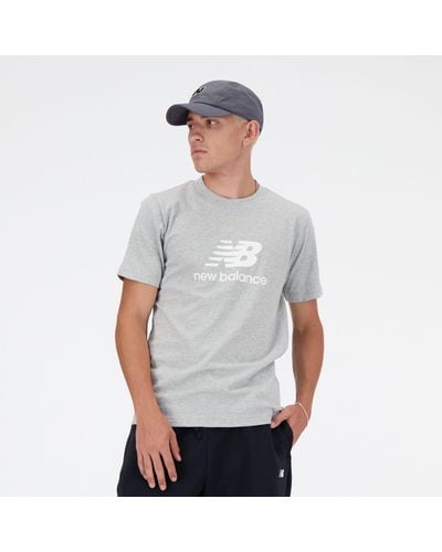 New Balance Sport Essentials Logo T-shirt - Gray