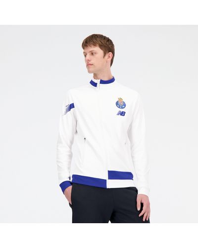 New Balance Fc Porto Pre-game Jacket - White