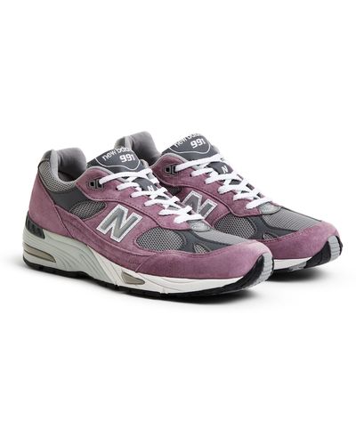 New Balance Made In Uk 991v1 - Paars