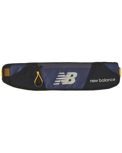New Balance Running Accessory Belt In Blue Nylon