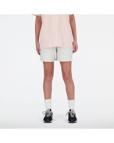 New Balance Athletics french terry short - Rosa