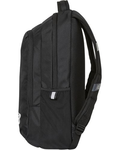 New Balance Team School Backpack In Black Polyester