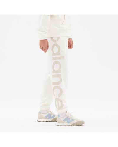 New Balance Nb athletics out of bounds pant - Blanco