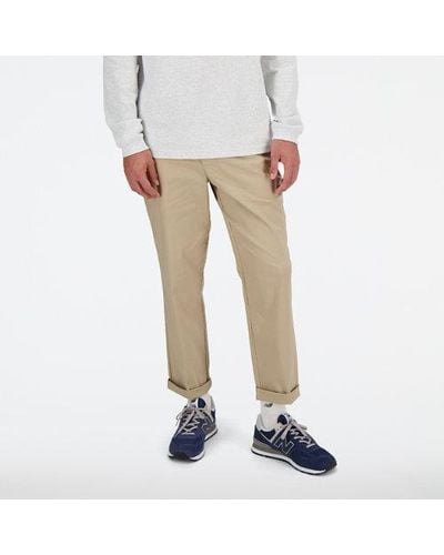 New Balance Homme Twill Straight Pant 30&Quot; En, Cotton Twill, Taille - Neutre