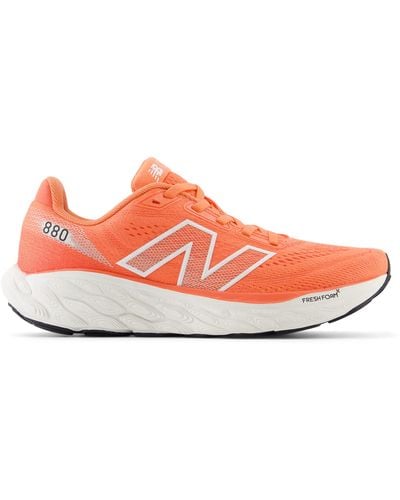 New Balance Fresh Foam X 880v14 In Red/white/black Synthetic - Pink