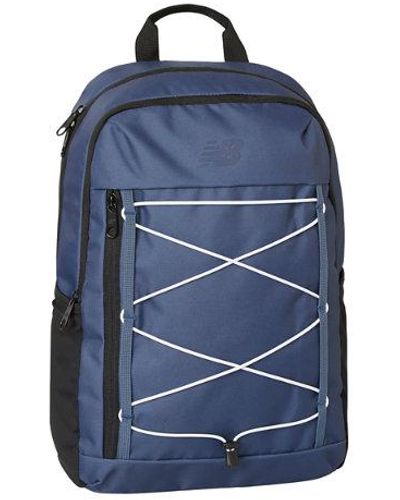 New Balance Cord Backpack En, Polyester, Taille - Bleu