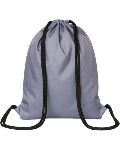 New Balance Team Drawstring Bag In Polyester - Blue