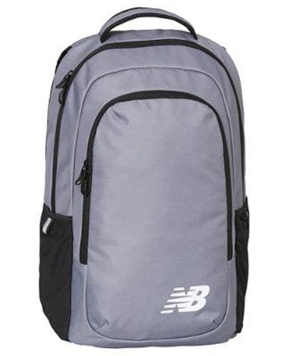 New Balance Unisexe Team School Backpack En, Polyester, Taille - Bleu