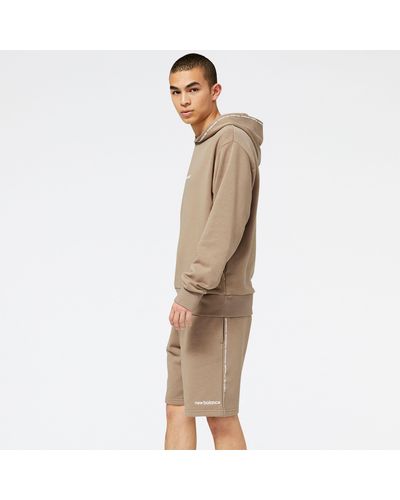 New Balance Nb essentials fleece hoodie - Neutro