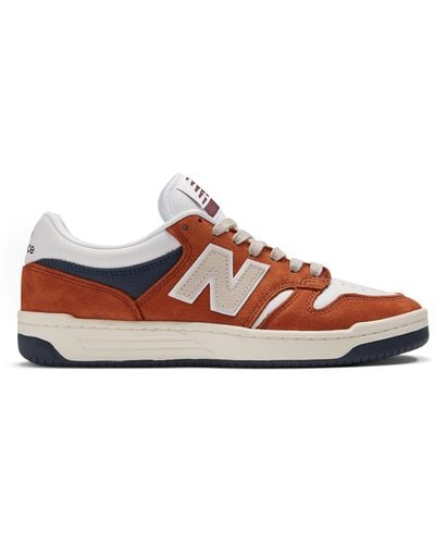 New Balance Nb Numeric 480 Skateboarding Shoes - Red