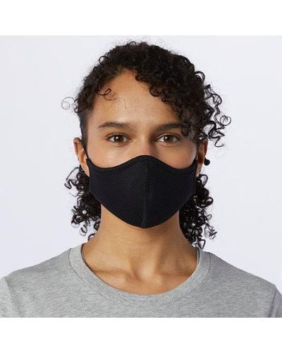 New Balance Everyday Facemask 3 Pack En, Polyester, Taille - Noir
