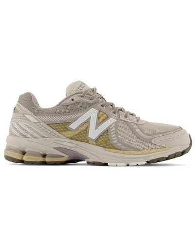 New Balance Homme 860V2 En Gris//Rose, Synthetic, Taille