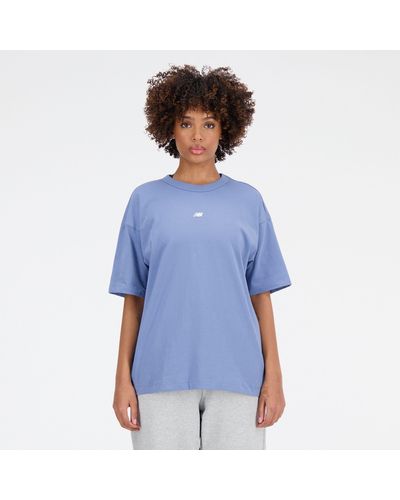 New Balance Athletics oversized t-shirt - Bleu