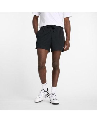 New Balance Homme Sport Essentials Mesh Short 5" En, Poly Knit, Taille - Noir