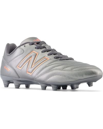 New Balance 442 V2 Academy Fg In Grey/blue/brown Synthetic