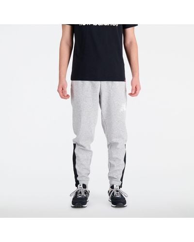New Balance Uni-ssentials Moments Pant In Poly Knit - Black