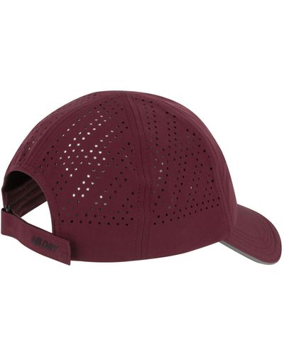 New Balance 6 panel laser performance hat in rot