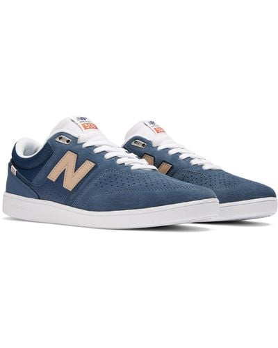 New Balance Nb Numeric Brandon Westgate 508 In Blue/white Suede/mesh