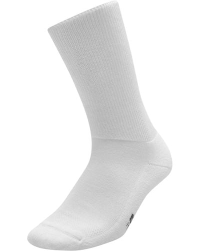 New Balance Wellness Crew Sock 1 Pair - White