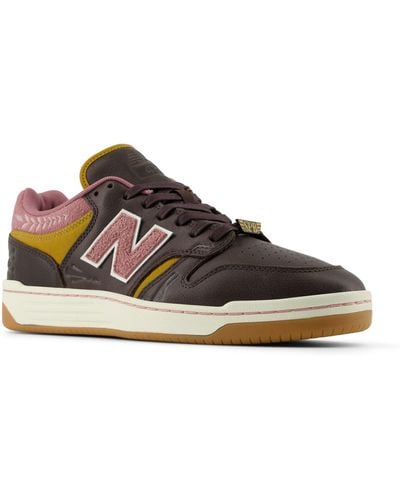 New Balance Nb Numeric 480 In Leather - Brown