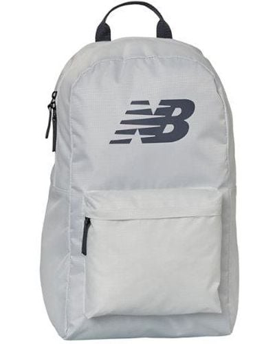 New Balance Opp Core Backpack En, Nylon, Taille - Gris
