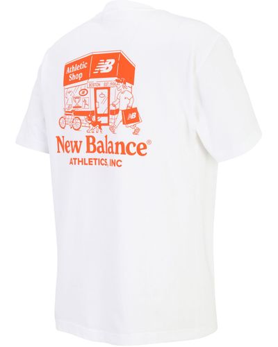 New Balance Storefront t-shirt - Weiß