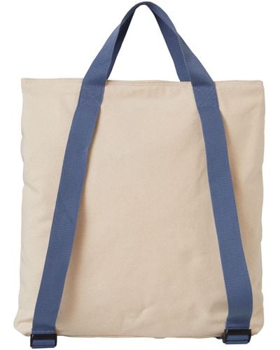 New Balance Flat tote backpack - Blu