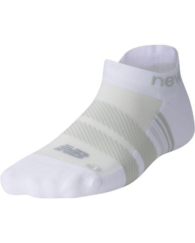 New Balance Compression Tab Socks 1 Pair - Gray