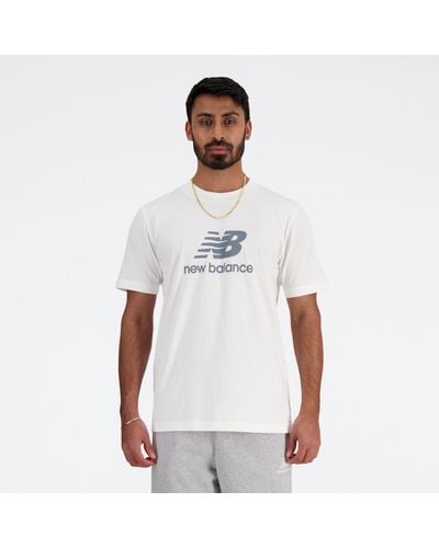 New Balance Sport Essentials Logo T-shirt - White