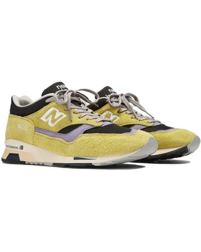 New Balance Made In Uk 1500 Suede/mesh - Yellow