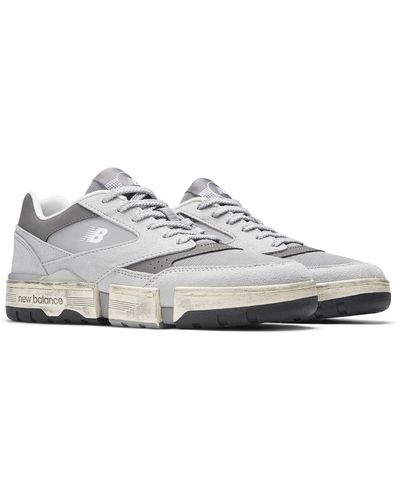 New Balance Msftsrep X 0.01 In Grey/white Synthetic