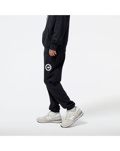 New Balance Sport seasonal french terry sweatpant in nero