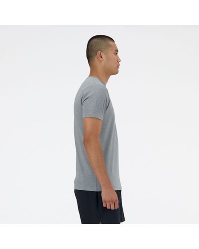 New Balance Sport essentials heathertech graphic t-shirt - Azul