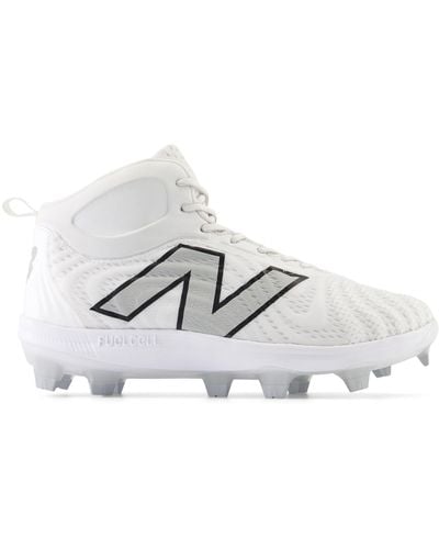 New Balance Fuelcell 4040v7 Mid-molded Baseball Shoes - Gray