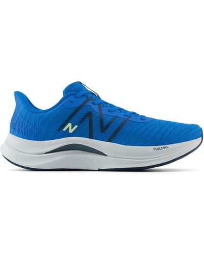 New Balance Fuelcell Propel V4 In Blue/grey Synthetic