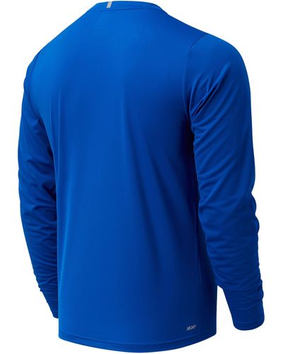New Balance Core run long sleeve - Azul