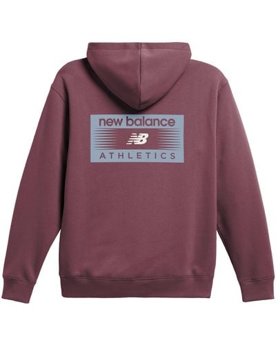 New Balance Professional athletic hoodie - Morado