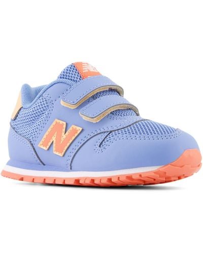 New Balance Infants' 500 Hook & Loop In Blue/red Synthetic