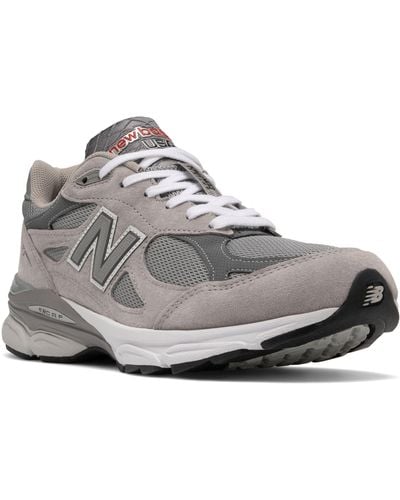 New Balance Made In Usa 990v3 Core - Grijs