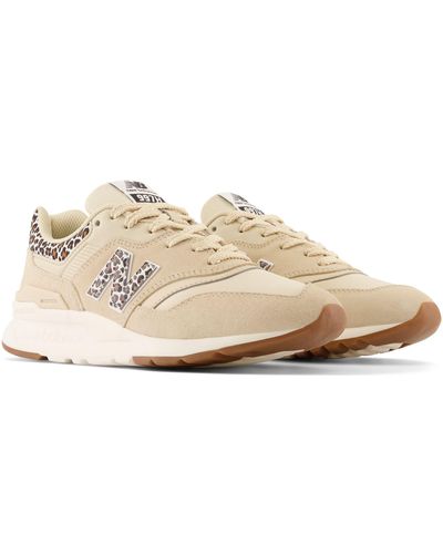 New Balance 997h In Beige/white Suede/mesh - Natural