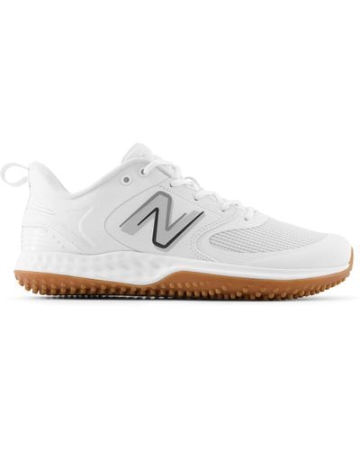 New Balance Fresh Foam 3000 V6 Turf-trainer Baseball Shoes - White