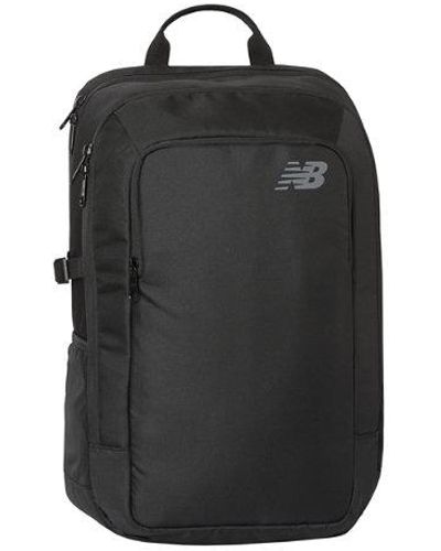 New Balance Unisexe Logo Backpack En, Polyester, Taille - Noir