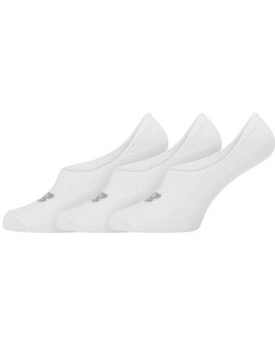 New Balance Unisexe Performance Cotton Unseen Liner Socks 3 Pack En, Taille - Marron