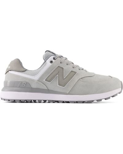 New Balance 574 Greens V2 Golf Shoes - Gray