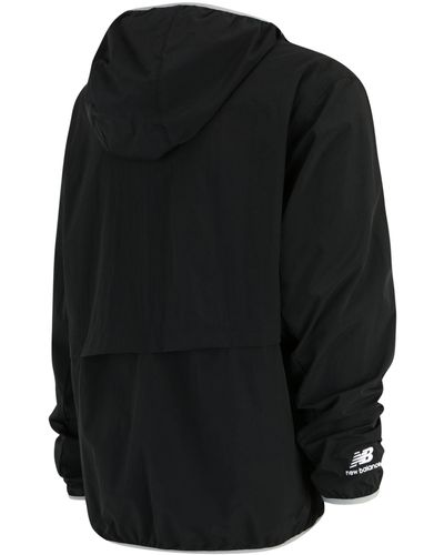 New Balance Kawhis klawset jacket in schwarz