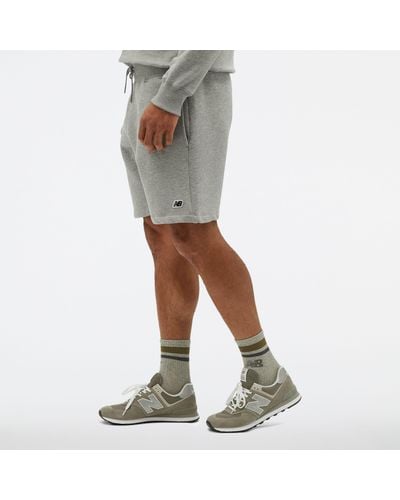 New Balance Pantalones cortos nb small logo s - Gris