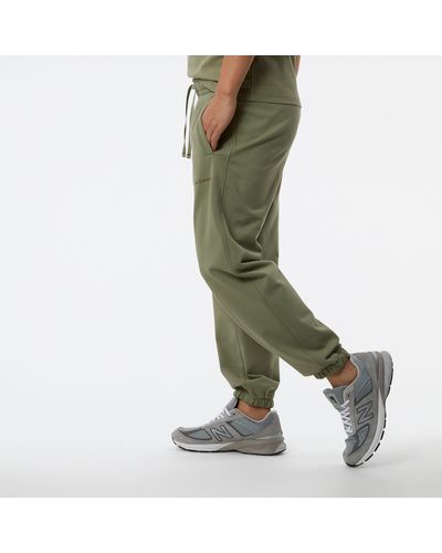 New Balance Nb athletics nature state sweatpants in verde